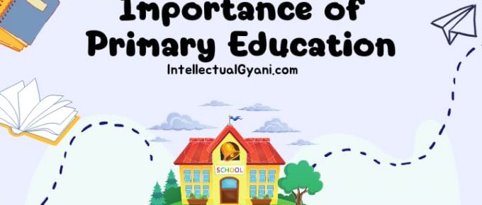 importance of primary education india